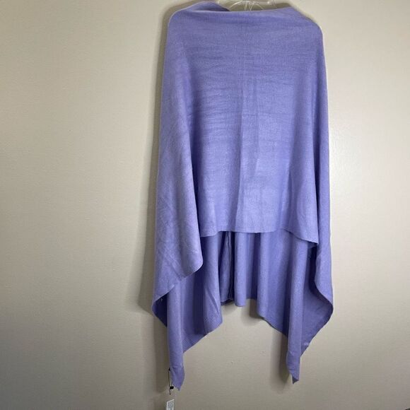 New!Poncho Pullover|One Size|Orchid Purple|100% Acrylic|Super Soft - Picture 5 of 12